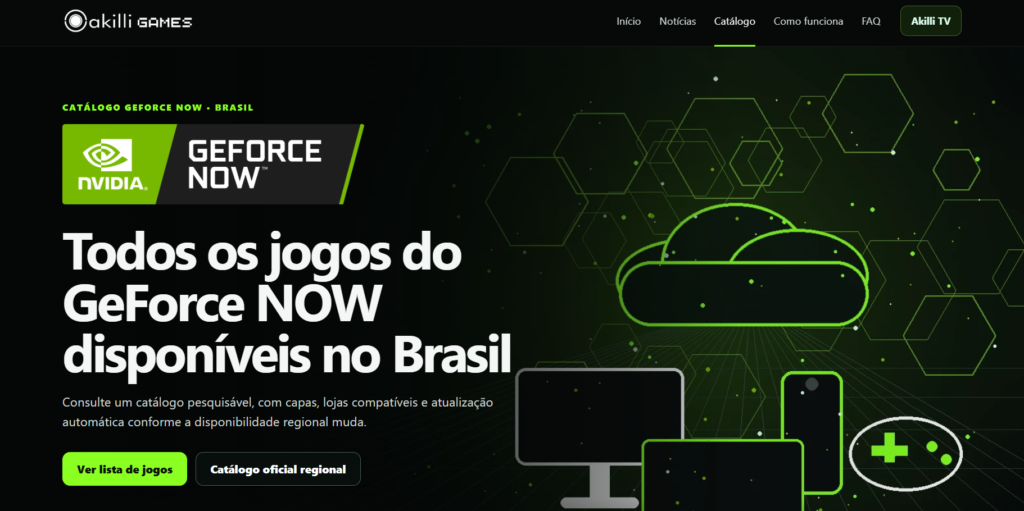 jogos GeForce NOW Brasil