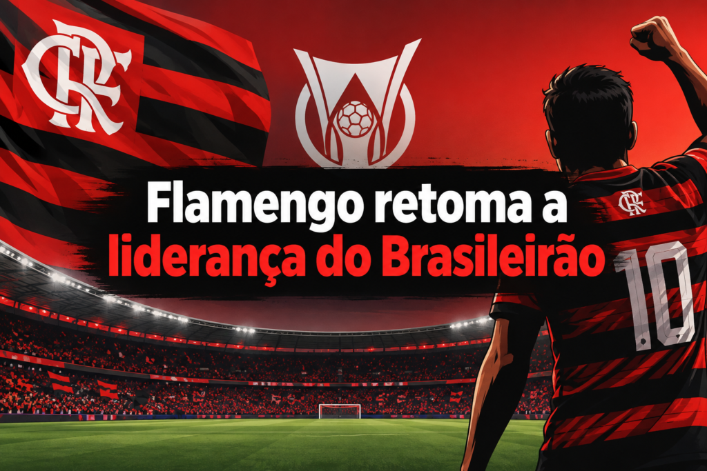 Ilustração editorial sobre flamengo.