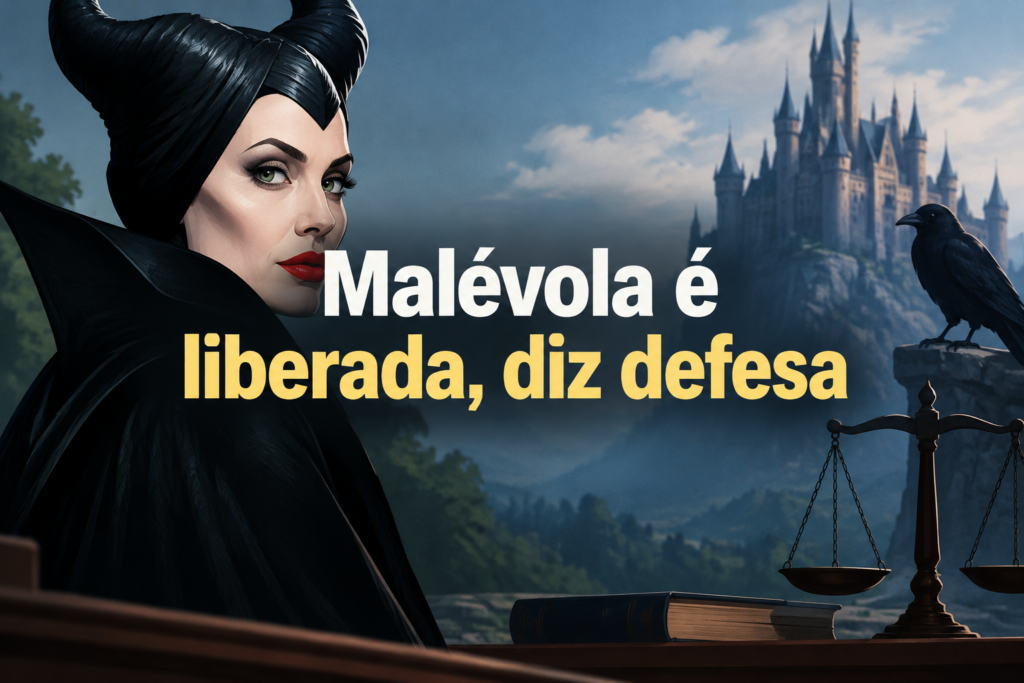 Ilustração editorial sobre malevola.