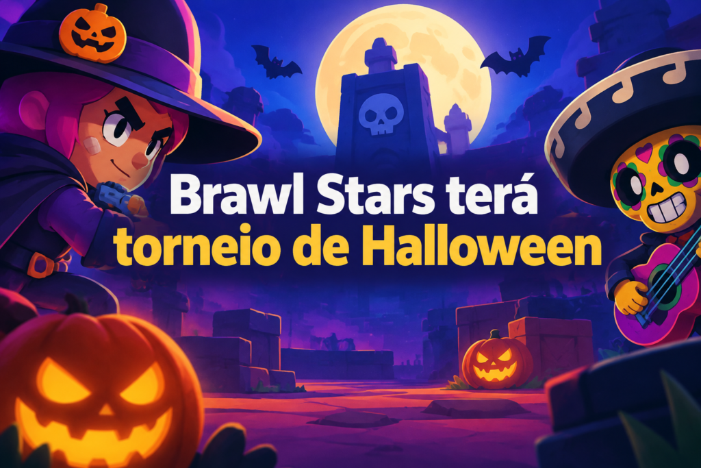 Ilustração editorial sobre brawl stars.