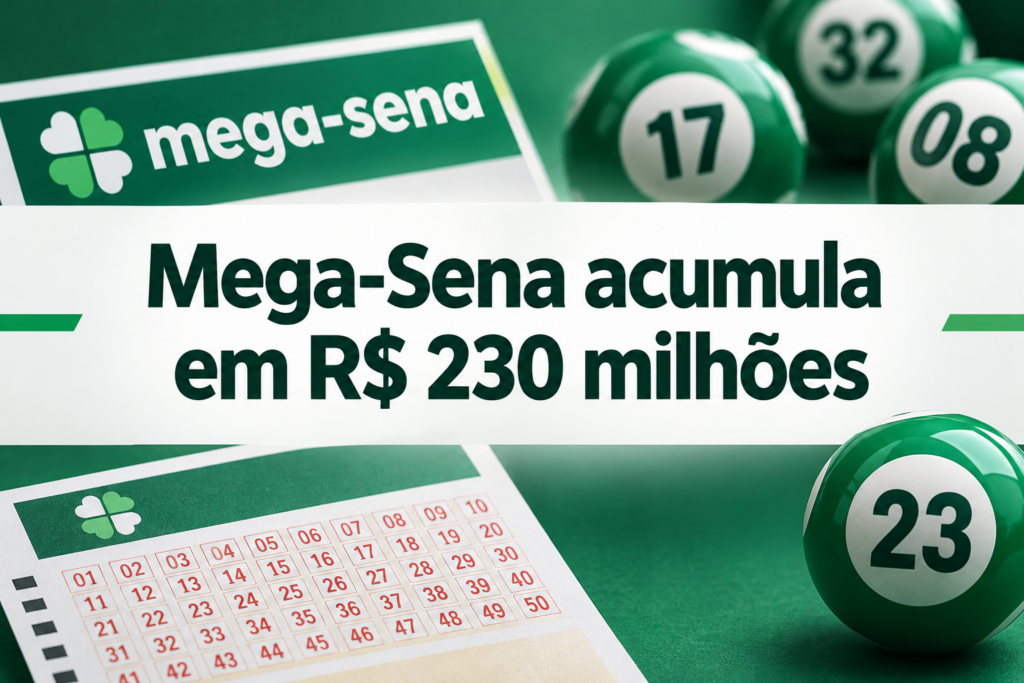 Ilustração editorial sobre resultado mega sena 3073.