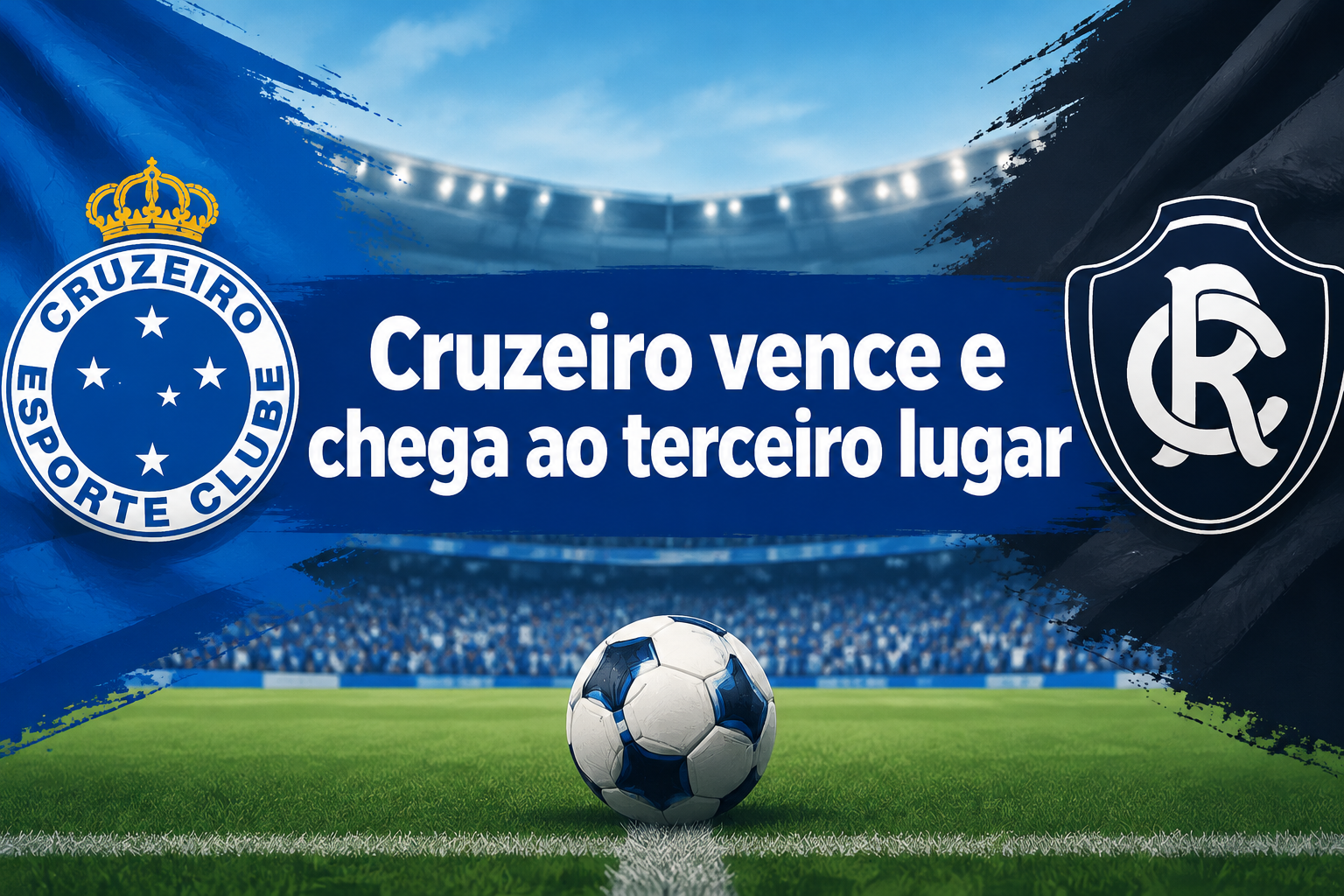 Ilustração editorial sobre cruzeiro x remo.