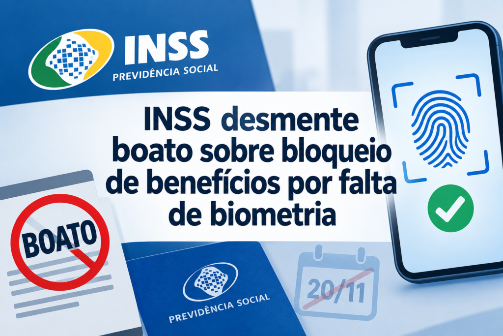 Ilustração editorial sobre biometria.