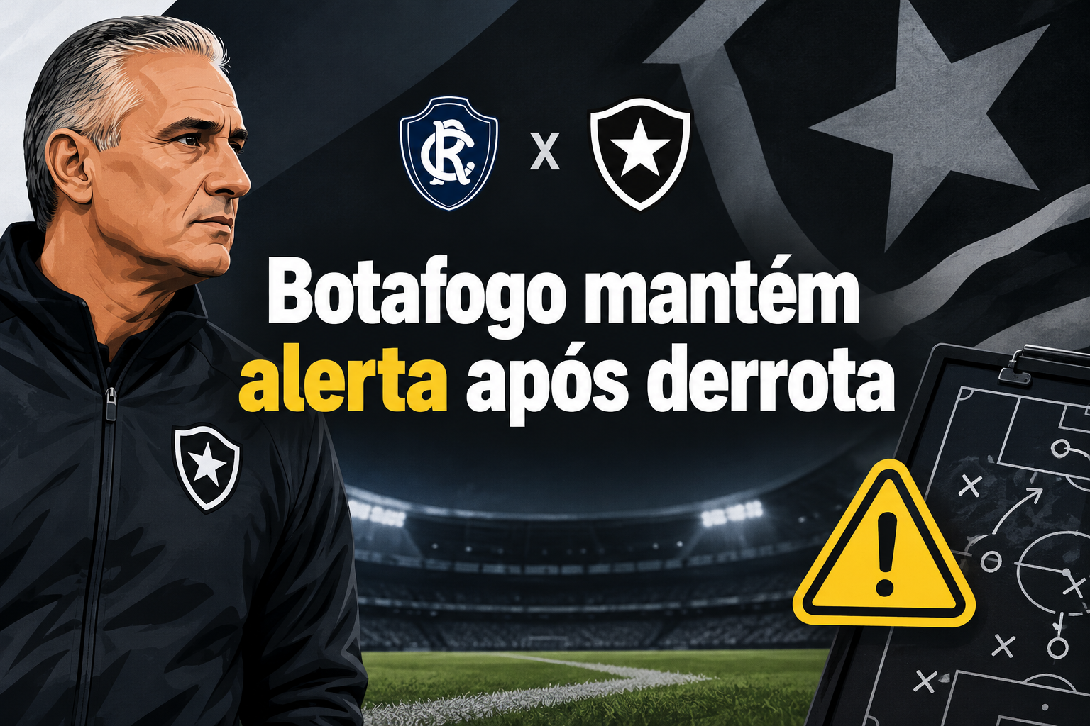 Ilustração editorial sobre remo x botafogo.